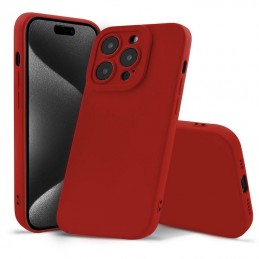 cover in silicone per samsung a26 rossa