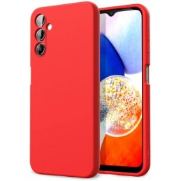cover in silicone per samsung a36 rossa