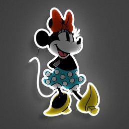 led wall neon minnie connettore usb con regolatore di intensita\' dimensioni 245 x 373 mm