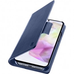 custodia a libro samsung a36 - a56 blu