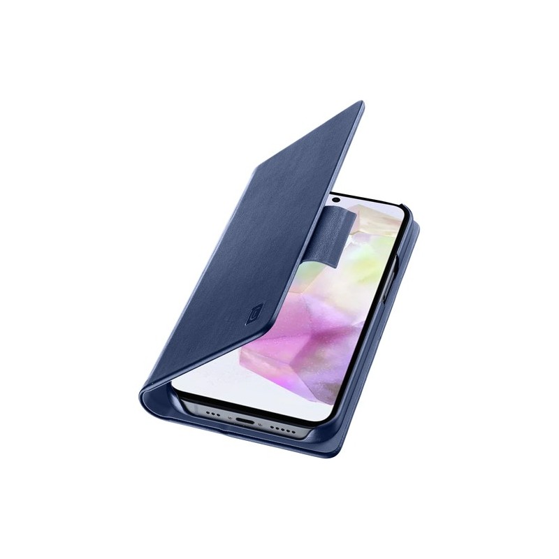 custodia a libro samsung a36 - a56 blu custodia a libro samsung a36 - a56 blu