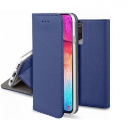 custodia a libro honor 200 smart con porta carte di credito chiusura magnetica    blu
