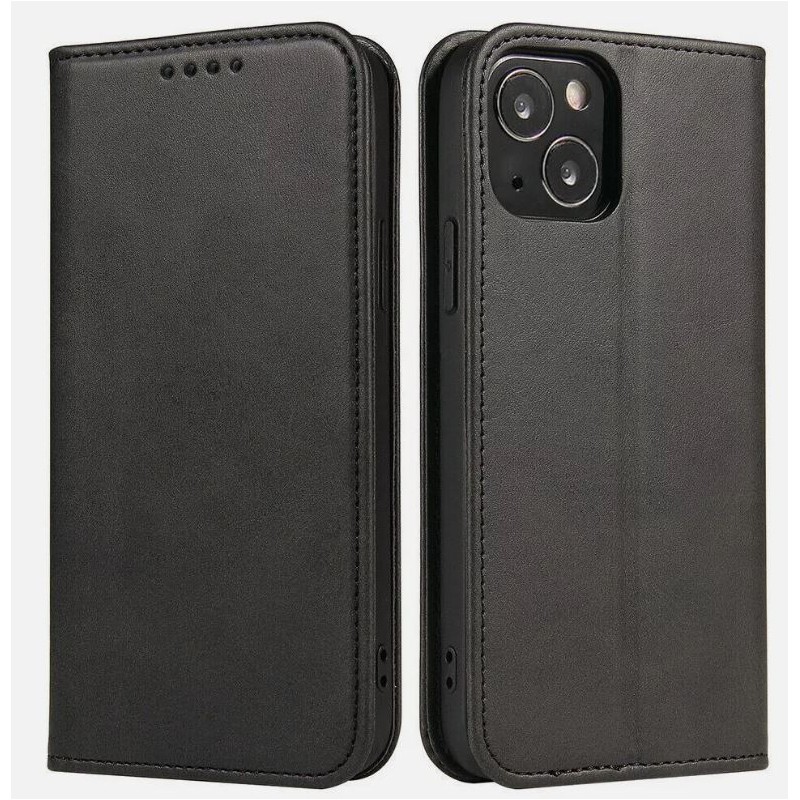 custodia a libro iphone 16 con porta carte di credito chiusura magnetica nera custodia a libro iphone 16 con porta carte di credito chiusura magnetica nera
