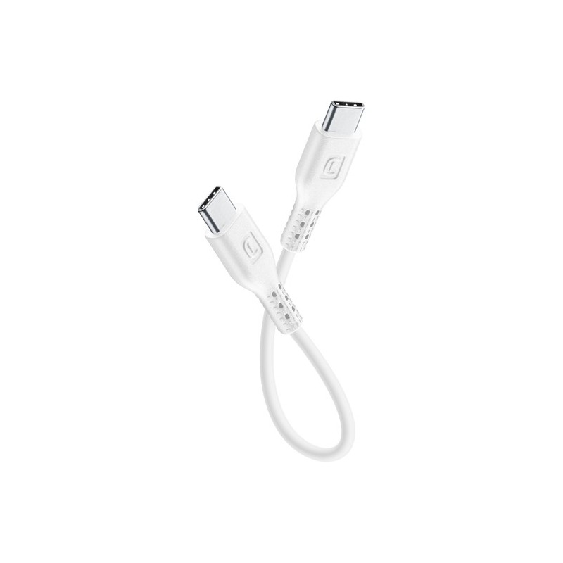 cavo dati 15 cm usb-c / usb-c bianco cavo dati 15 cm usb-c / usb-c bianco