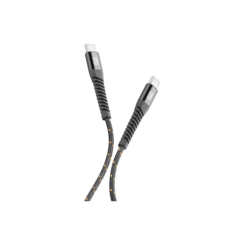 cavo usb kevlar 100 cm usbc / usbc nero cavo usb kevlar 100 cm usbc / usbc nero