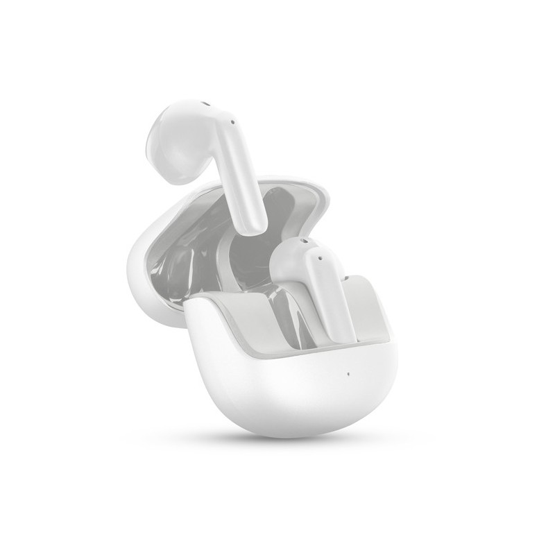 auricolare vivavoce bluetooth doppio con base di ricarica bianco enc auricolare vivavoce bluetooth doppio con base di ricarica bianco enc