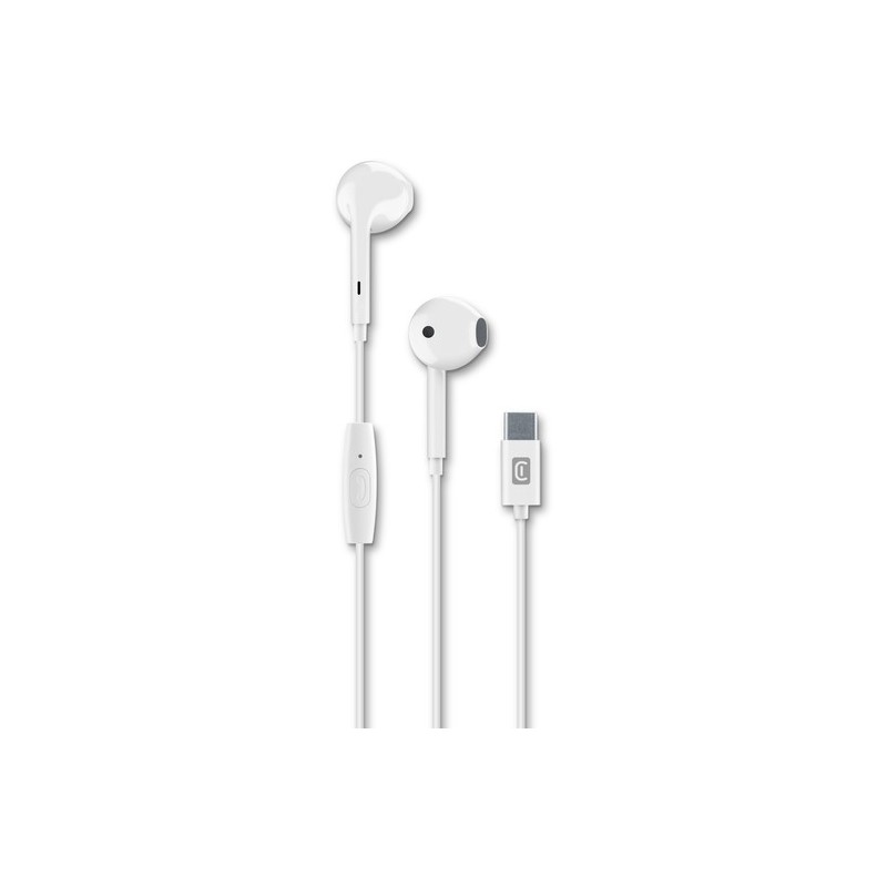 auricolare vivaoce stereo usb- c bianco
