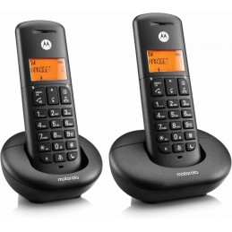 Motorola doppio E202  Blocco chiamate, Funzione ‘non disturbare’, Rubrica, Display retroilluminato, Vivavoce, ID chiamata entran