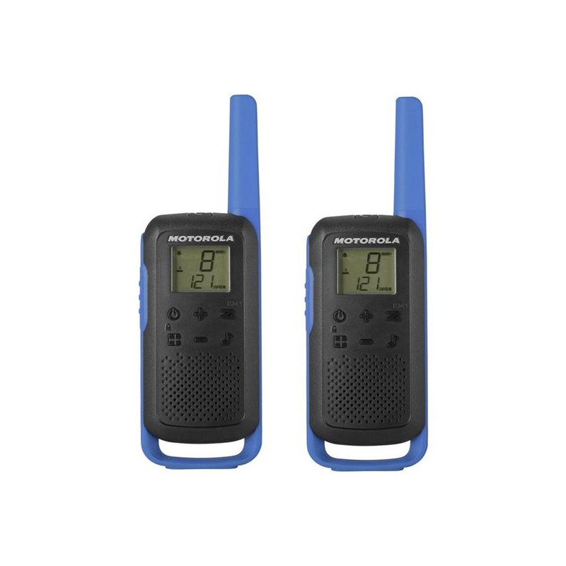 Motorola talkabout T62 ricetrasmittente 16 canali Nerorange oltre 8km no licenza