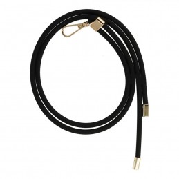 laccio portatelefono universale da collo silicone nero