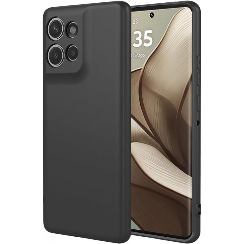 cover in silicone per motorola EDGE 50 NEO black cover in silicone per motorola EDGE 50 NEO black