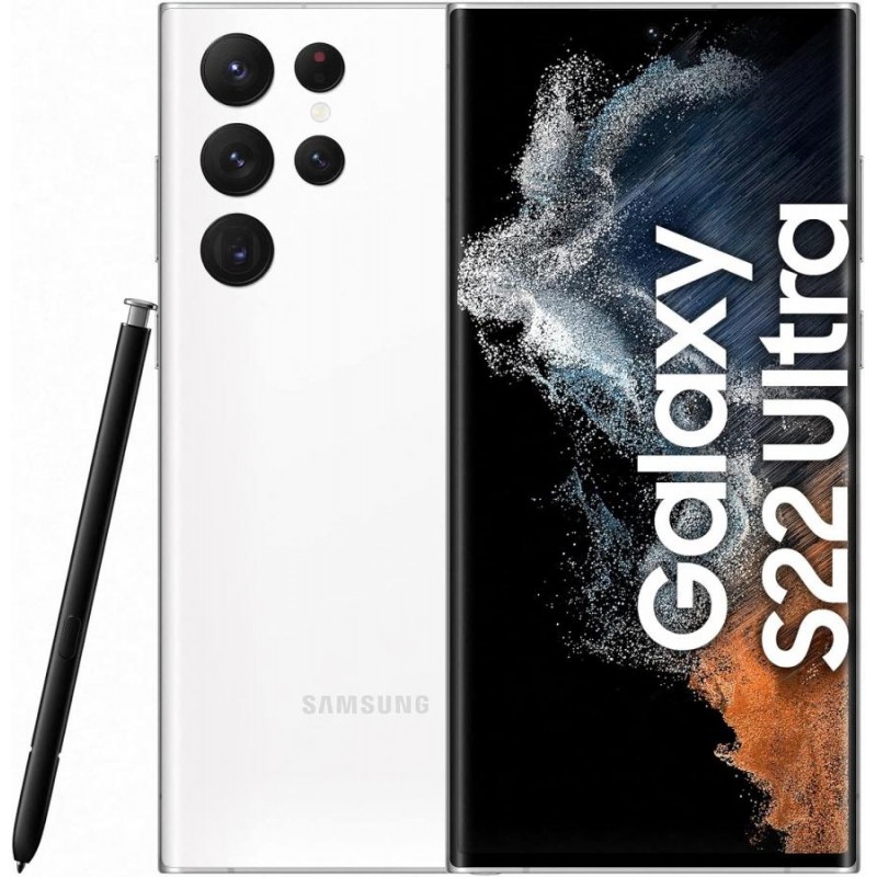 samsung s22 ultra 256 gb bianco usato grado estetico pari al nuovo