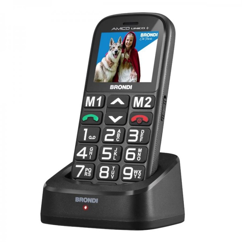 brondi amico unico plus tasti grandi base di ricarica e tasto sos nero brondi amico unico plus tasti grandi base di ricarica e tasto sos nero