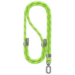 laccio portatelefono universale da collo verde 160cm diametro 8mm