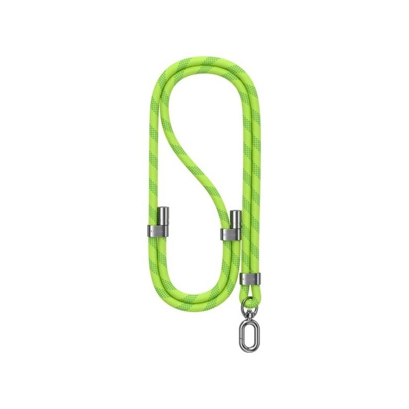 laccio portatelefono universale da collo verde 160cm diametro 8mm