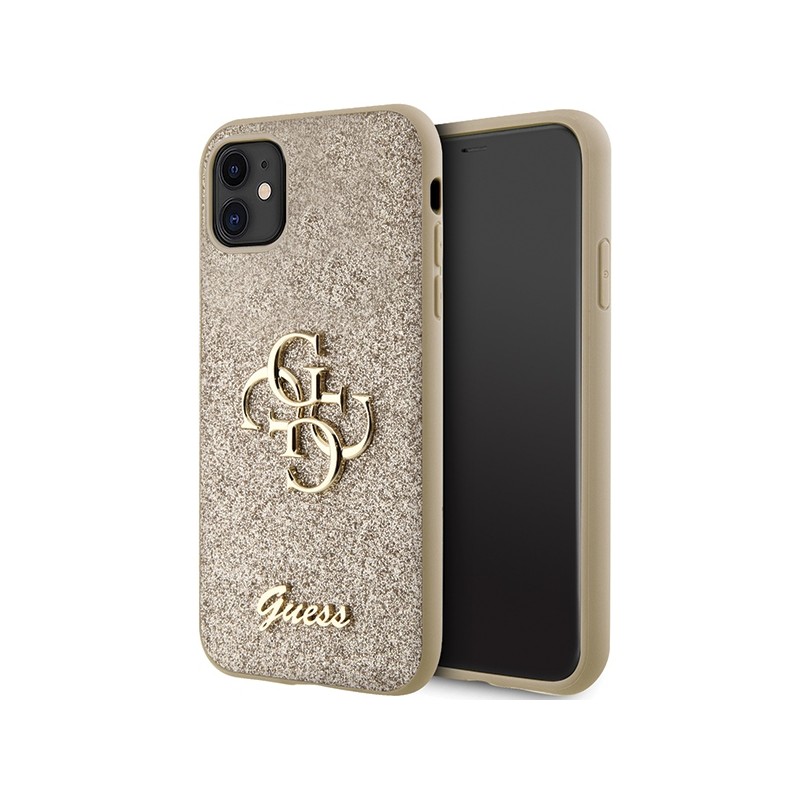 cover guess iphone 11 glitter rosa cover guess iphone 11 glitter rosa