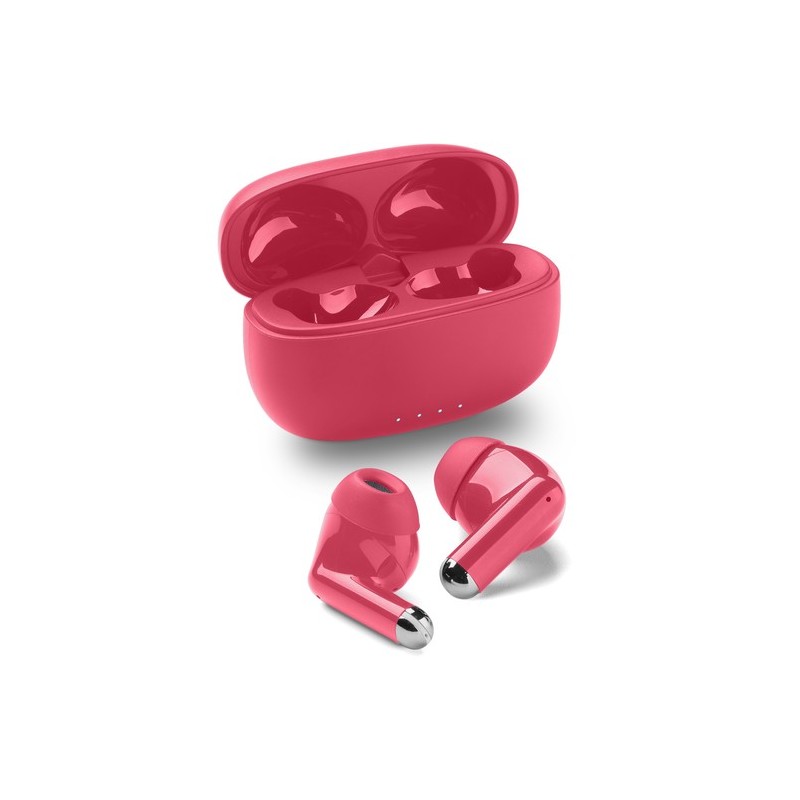 auricolare bt tws in ear rosa