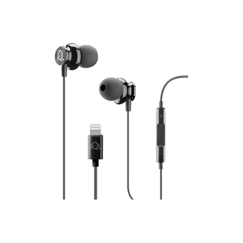 auricolare vivaoce stereo lighting in ear nero