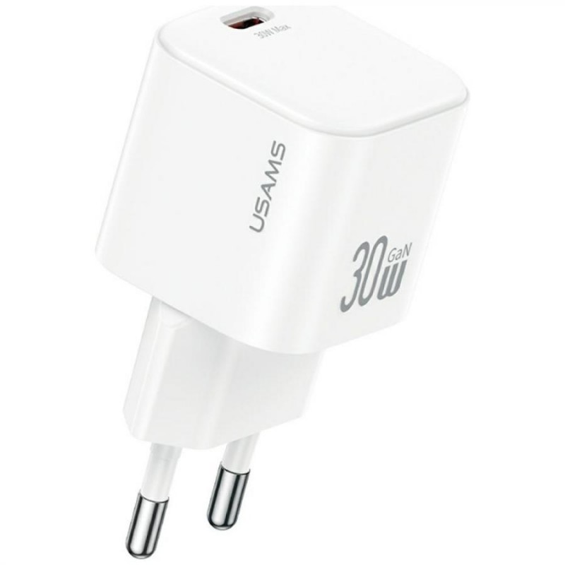 caricabatterie gan 30w usbc + cavo usbc bianco caricabatterie gan 30w usbc + cavo usbc bianco
