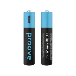 2 batterie ricaricabili con...