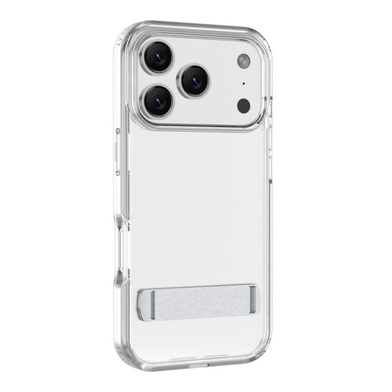cover iphone 17 PRO MAX trasparente con stand integrato