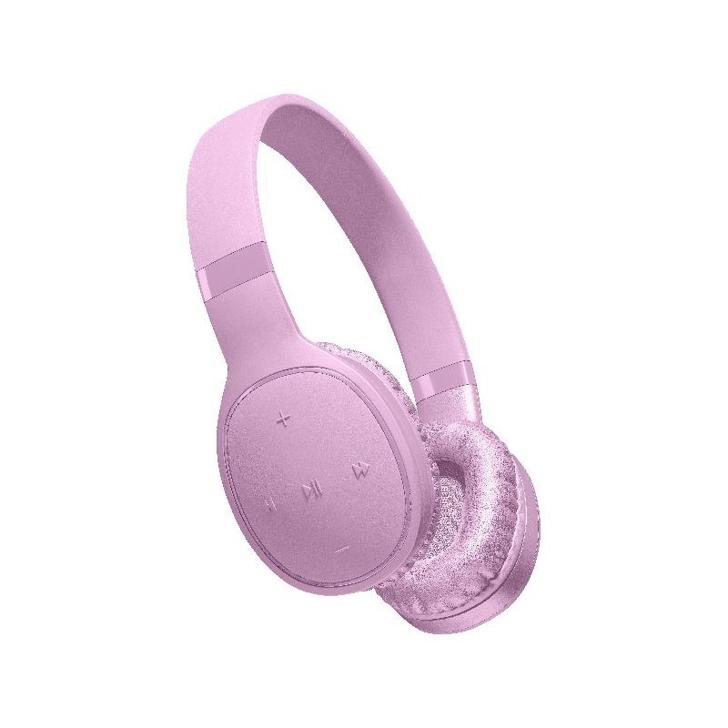 CUFFIE PUMP BASS KOSMOS BLUETOOTH ROSA