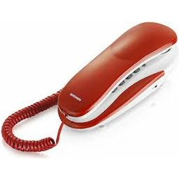 TELEFONO FISSO GONDOLA BRONDI KENOBY ROSSO e BIANCO