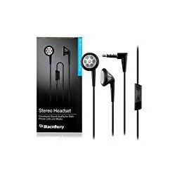 AURICOLARE STEREO BLACK BERRY 3,5mm