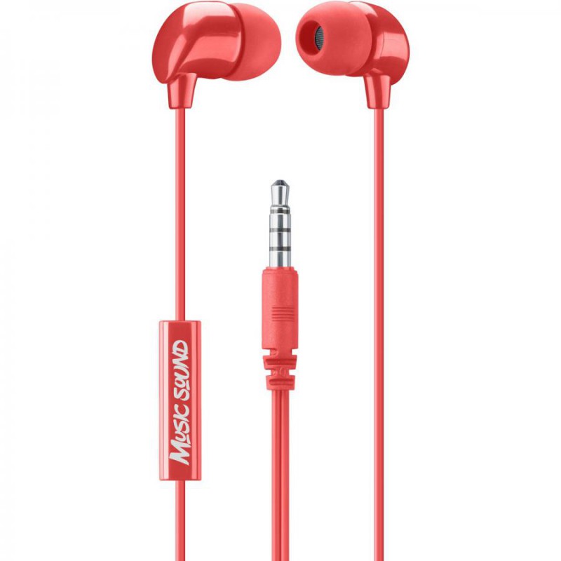 AURICOLARI VIVAVOCE IN-EAR ROSSO