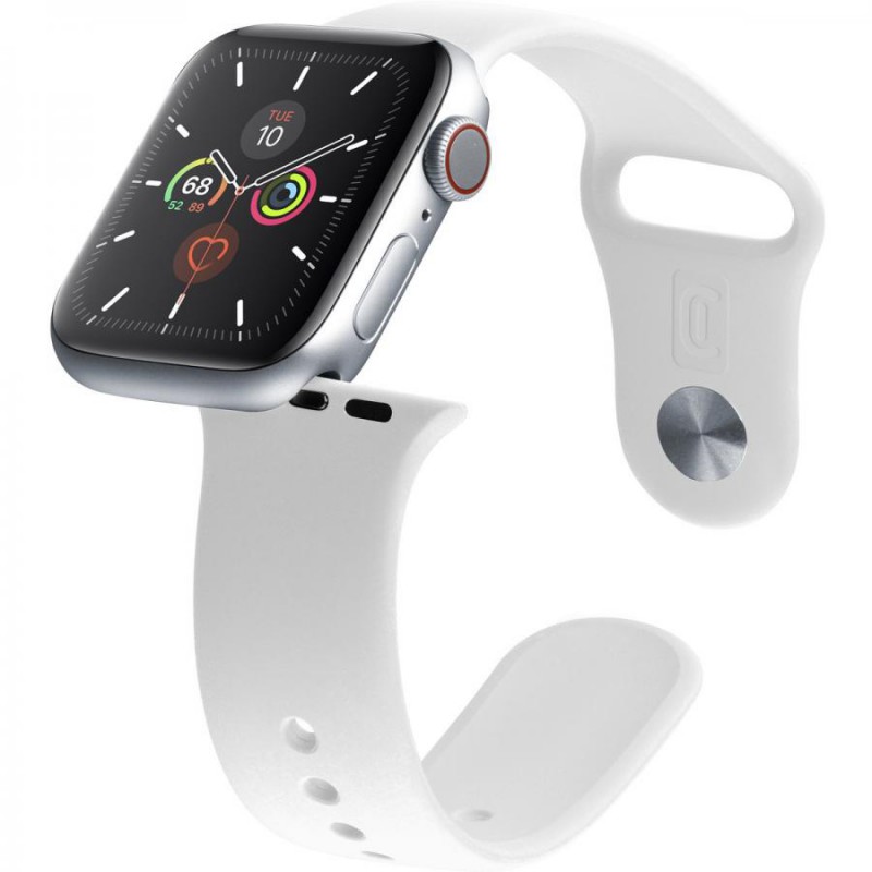 CINTURINO URBAN APPLE WATCH 42/44 mm WHITE DA SMALL A LARGE