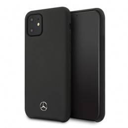 COVER SILICONE MERCEDES BENZ IPHONE 12 mini NERA