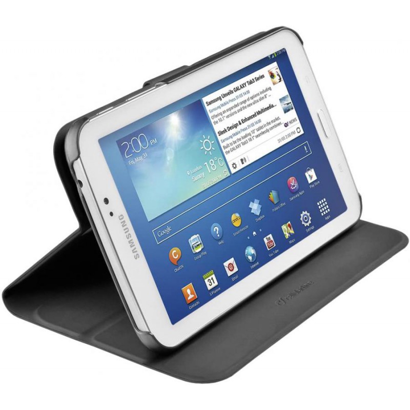 CUSTODIA STAND FOLIO GALAXY TAB 3 7.0 T210 P3200 NERA