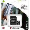 MEMORY CARD KINGSTONE CANVAS SELECT MICRO SD 128 GB CLASSE 10 CON ADATTATORE SD