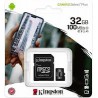 MEMORY CARD KINGSTONE CANVAS SELECT MICRO SD 32 GB CLASSE 10 CON ADATTATORE SD