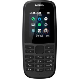 NOKIA 105 2019 DUAL SIM BLACK