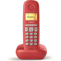 TELEFONO CORDLESS GIGASET ROSSO