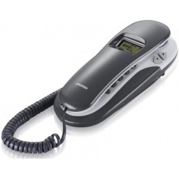 TELEFONO FISSO GONDOLA BRONDI KENOBY CID GRIGIO e BIANCO