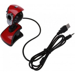 WebCam 200 USB 6 Led per la visione notturna, microfono.Risoluzione: 50 mega