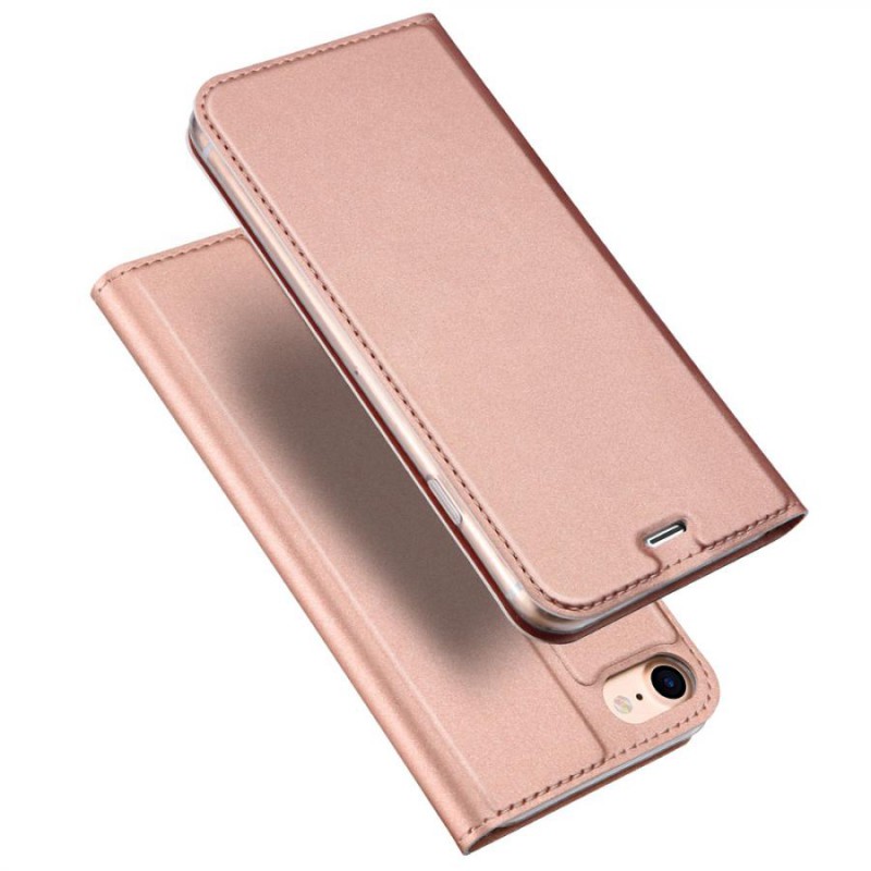 CUSTODIA BOOK MAGNETICA CON STAND PORTA CARTE DI CREDITO IPHONE 12 mini ROSE GOLD