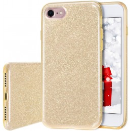 cover glitter iphone 8 gold