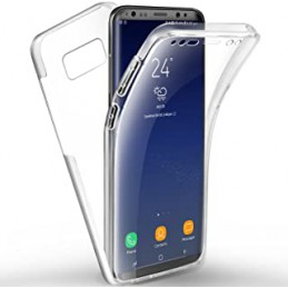 COVER FRONTE RETRO PER SAMSUNG  A21S TRASPARENTE