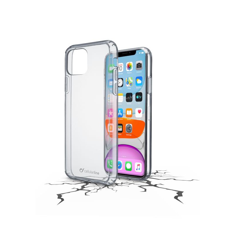 CUSTODIA RIGIDA CLEARDUO IPHONE 12 PRO MAX TRASPARENTE