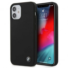 COVER BMW IN SILICONEE IPHONE 12 mini  NERA