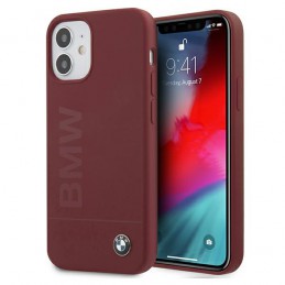 COVER BMW IN SILICONEE IPHONE 12 mini  ROSSA