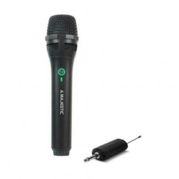 Microfono Wireless Con Ricevitore Ricaricabile
