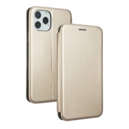 BOOK MAGNETICA IPHONE 12 mini CON PORTA CARTE DI CREDITO   GOLD