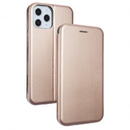 BOOK MAGNETICA IPHONE 12 mini CON PORTA CARTE DI CREDITO   ROSE GOLD