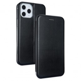 BOOK MAGNETICA IPHONE 12 mini CON PORTA CARTE DI CREDITO  BLACK