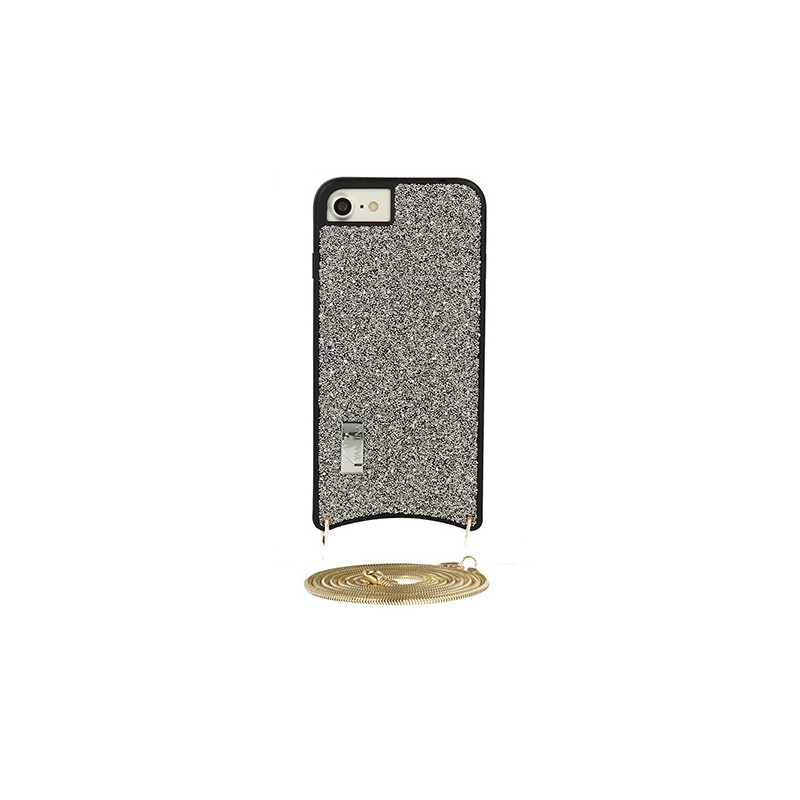 BAG SHINY CASE IPHONE X/XS SILVER