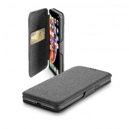 BOOK CLUTCH IPHONE XS MAX NERO